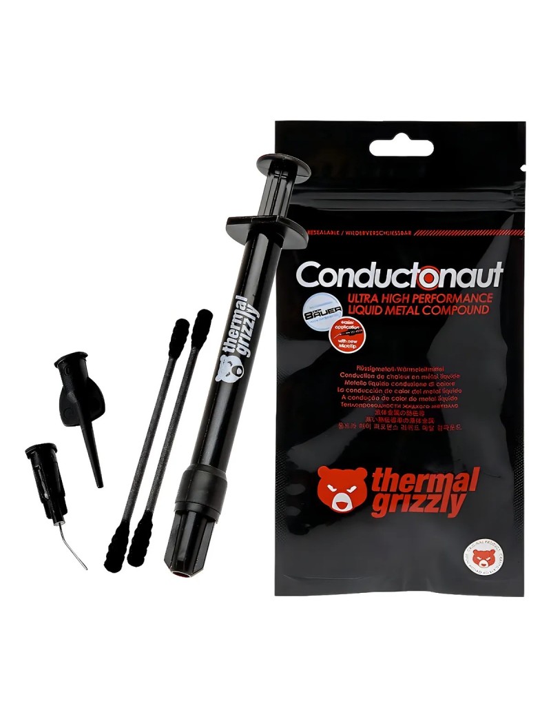 Metal Líquido Thermal Grizzly Conductonaut, 1 G, 73 W/mk