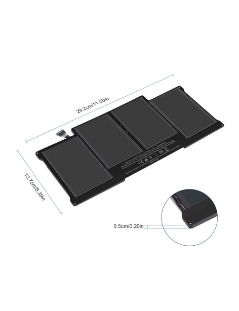 Batería Para Apple Macbook Air, A1405, A1496, A1377, 13 Pulgadas 7000MAH