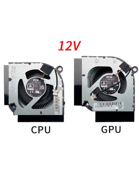 Ventilador De Gpu Y Cpu 12v Acer An515-45/46/55