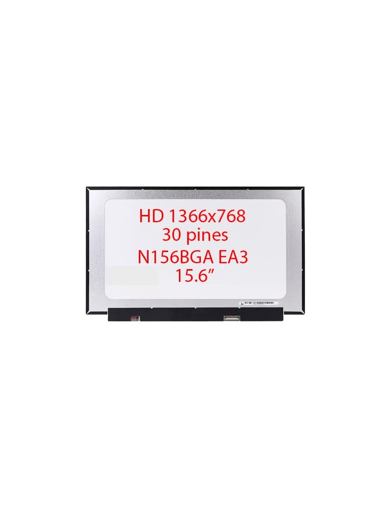 Pantalla Notebook 15.6" Hd 1366x768 30 Pines Sin Ganchos