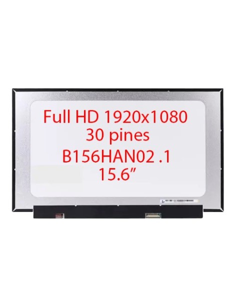 Pantalla Notebook 15.6" Full Hd 30 Pines Sin Ganchos